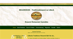 Desktop Screenshot of brauberger.de